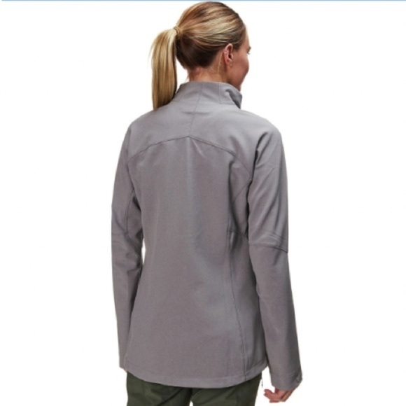 Patagonia ‎ Jacket Women's Size Small Black Adze Hybrid Softshell Polartec - Picture 11 of 12